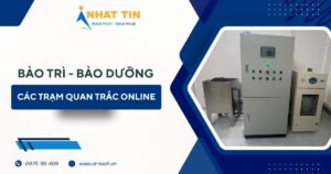 bao tri cac tram quan trac online