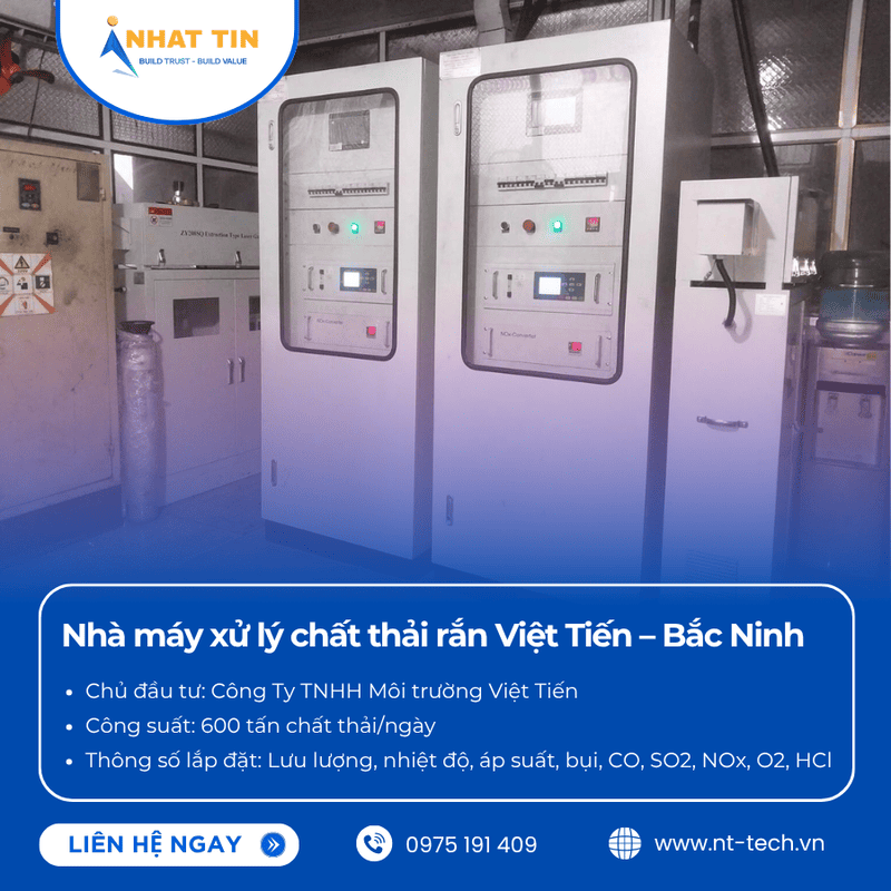 Giải Pháp Quan Trắc Khí Thải Tự Động - Nhất Tín