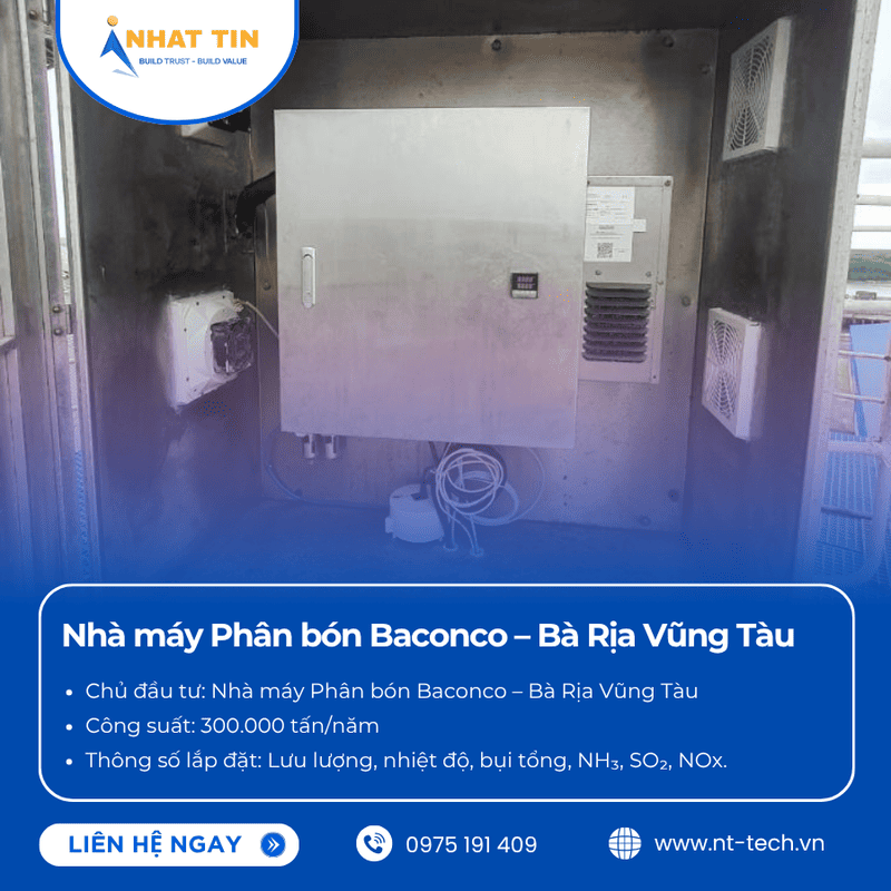 Giải Pháp Quan Trắc Khí Thải Tự Động - Nhất Tín