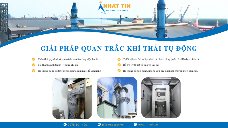 Giải Pháp Quan Trắc Khí Thải Tự Động - Nhất Tín
