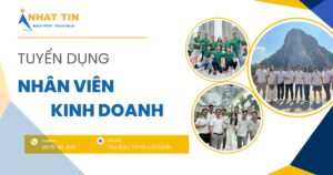 Tuyển dụng nhân viên kinh doanh Nhất Tín