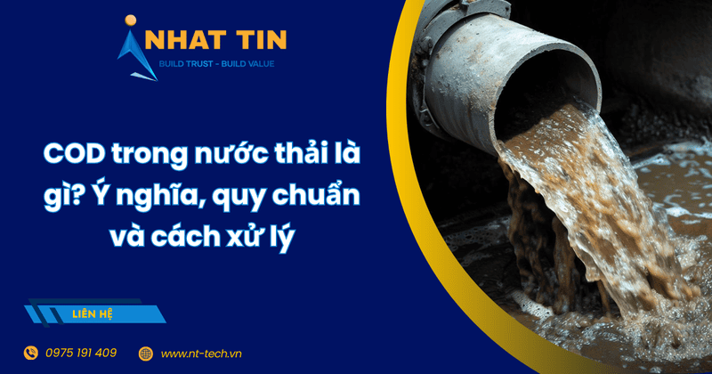 cod trong nước thải là gì