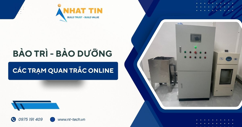 Giải Pháp Quan Trắc Nước Mặt Tự Động - Nhất Tín 7 Giải Pháp Quan Trắc Nước Mặt Tự Động