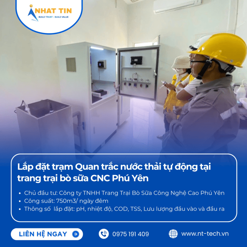thiết bị quan trắc tự động