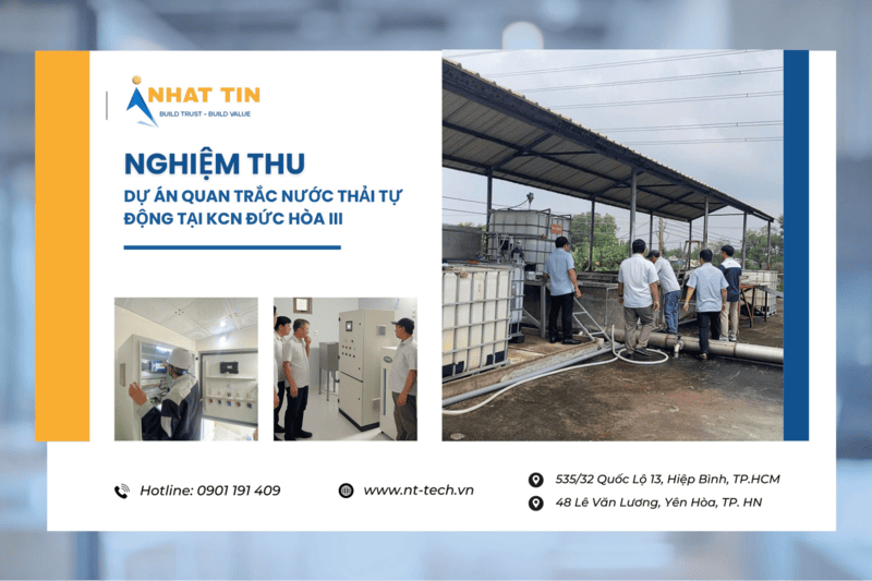biên bản lấy mẫu nước thải