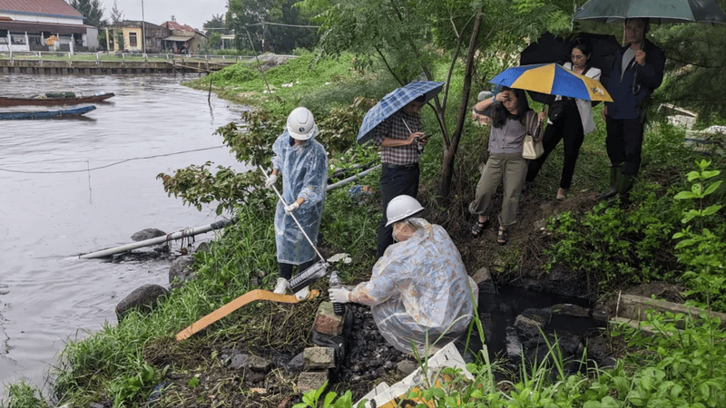 mẫu biên bản lấy mẫu nước thải