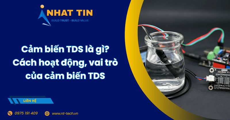 Cảm biến TDS là gì? Cách hoạt động, vai trò của cảm biến TDS 1 cảm biến tds