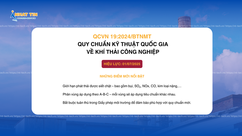 QCVN về khí thải công nghiệp