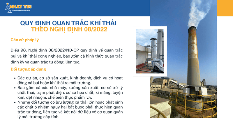 quan trắc khí thải