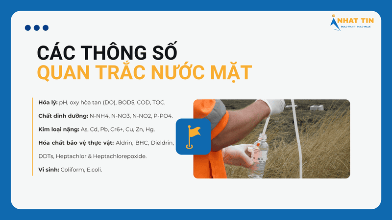 quan trắc nước mặt