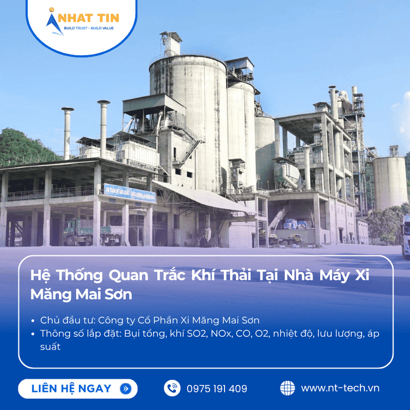 Trạm quan trắc khí thải là gì? Thành phần và cách vận hành trạm 8 trạm quan trắc khí thải tự động