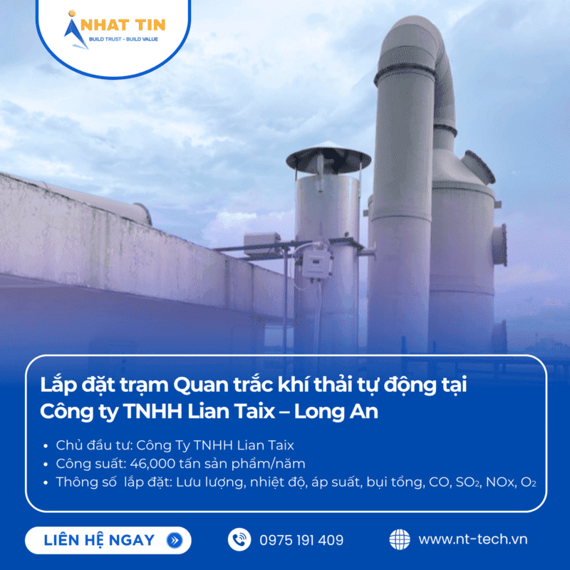 Trạm quan trắc khí thải là gì? Thành phần và cách vận hành trạm 7 trạm quan trắc khí thải