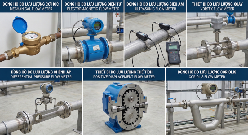 Thiết bị đo lưu lượng nước